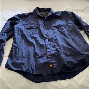 Men’s Button Up Work Shirt